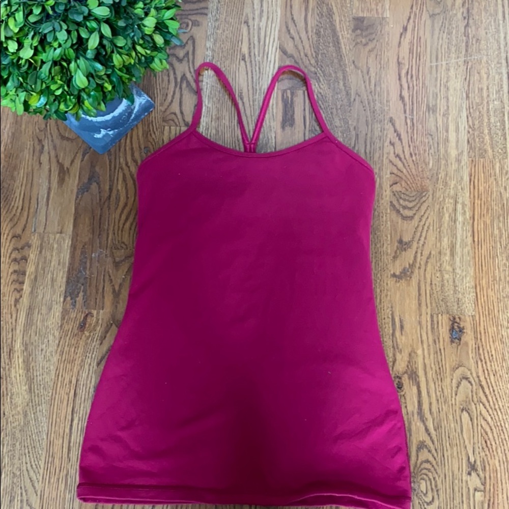 Lululemon Tank with built in bra